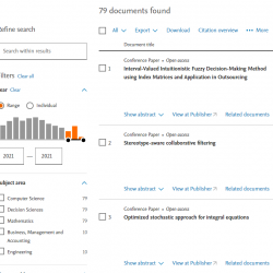 FedCSIS 2021 proceedings in SCOPUS