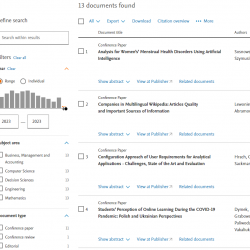 FedCSIS AIST 2022 proceedings in SCOPUS